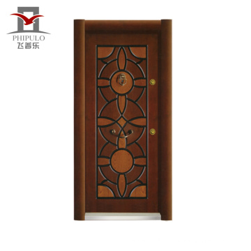 New design steel armored front door,steel turkey armored door